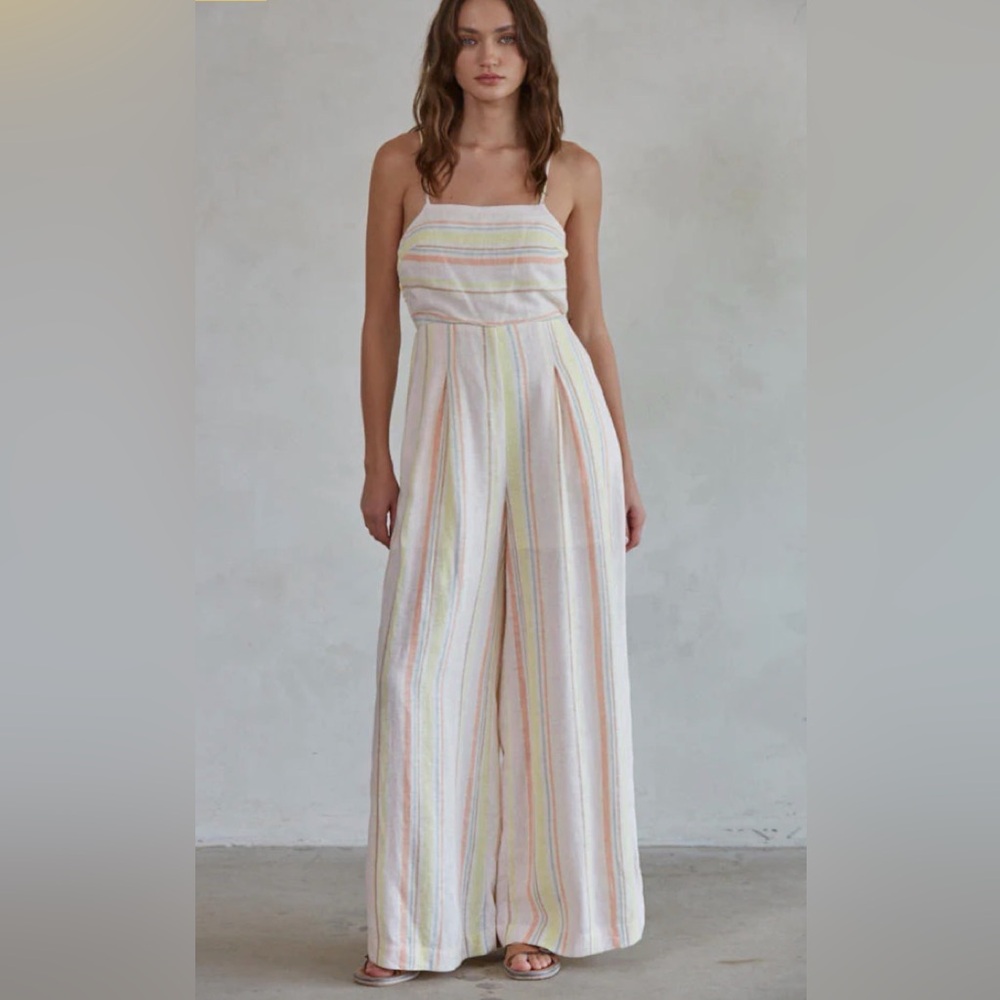 New With Tags -By Together Multicolor Jumpsuit